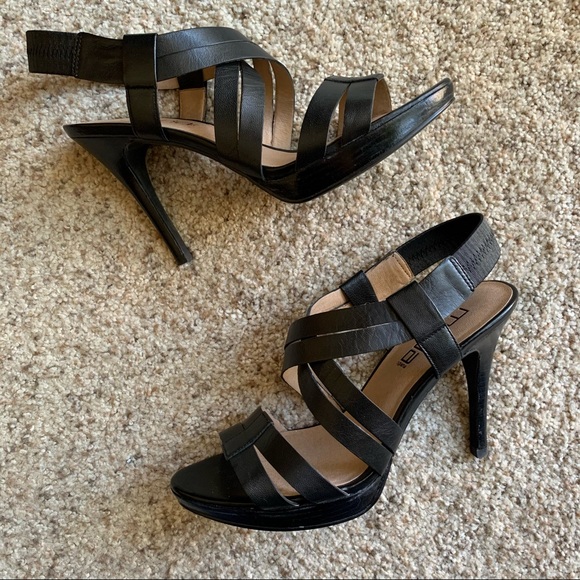 Moda Spana Nelly Strappy Sandals Black Size 8